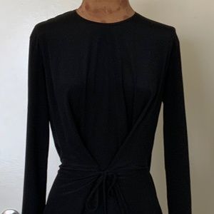 Byron Lars 90's Vintage Black Dress Size 10